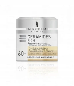 Afrodita Cosmetics krem na dzień z ceramidami +60