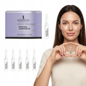Ampułki do twarzy Przeciwzmarszczkowe na zmarszczki Afrodita 3 Peptides