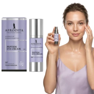 Krem pod oczy wygładzający anti-age Afrodita Cosmetics 3 Peptides 15ml