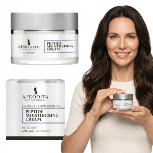 Nawilżający krem do twarzy Cery mieszanej anti age Afrodita 3 Peptides 50ml