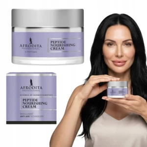 Krem odżywczy do twarzy Skóry suchej na zmarszczki Afrodita 3 Peptides 50ml