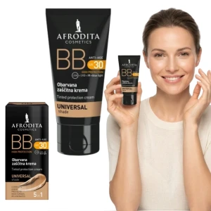 Krem do twarzy koloryzujący BB ochronny SPF30 Afrodita Cosmetics UNIVERSAL