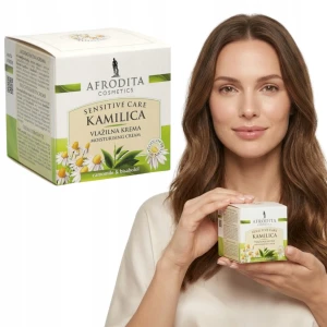 Nawilżający krem do twarzy Cery wrażliwej tłustej Afrodita Kamilica 50ml