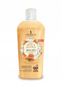 Afrodita Cosmetics żel do mycia ciała i kąpieli Miód i Mleko 1000ml