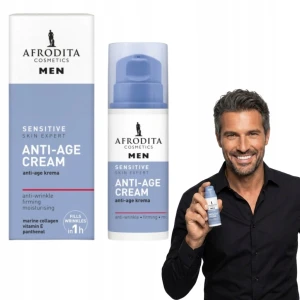 Krem dla mężczyzn do twarzy Męski do cery wrażliwej Afrodita Sensitive 50ml