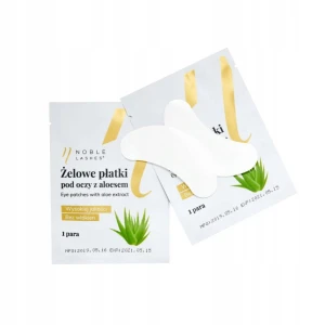 Noble Lashes płatki pod oczy z aloesem 1 para