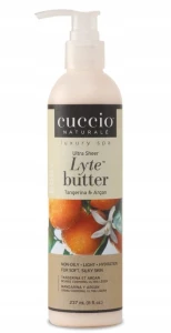 Cuccio Ultra Lekkie masło do ciała MANDARYNKA I ARGAN 237 ml