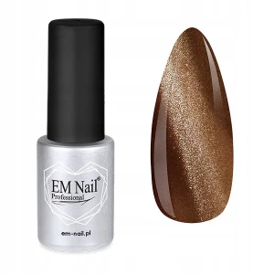 Em-Nail Cat Eye nr 9 Mocha Mousse magnetyczny lakier hybrydowy