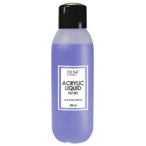EM Nail liquid do akrylu szybkoschnący Fast Dry 500ml