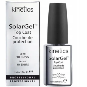 Kinetics Solar Gel top utrwalający do lakierów solarnych 15ml