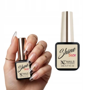 Top hybrydowy nabłyszczający no wipe Nails Company Shine Star 6ml