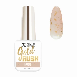 Lakier hybrydowy beżowy z drobinkami Nails Company Gold Rush Nude 6 ml