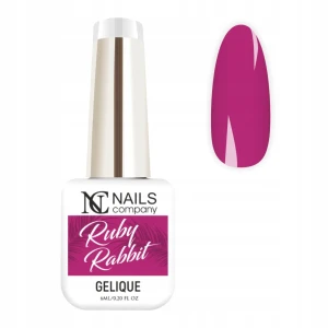 Nails Company różowy Lakier Hybrydowy 6ml Ruby Rabbit