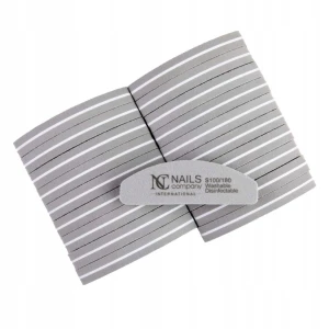 Nails Company Polerka mini szara 100/180 20szt