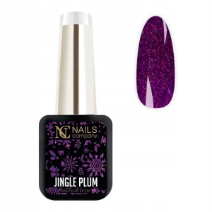 Lakier hybrydowy Nails Company JINGLE PLUM 6 ml