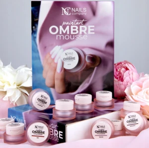 Zestaw żeli do zdobień Paintart Ombre Mousse Paintart Nails Company 12szt