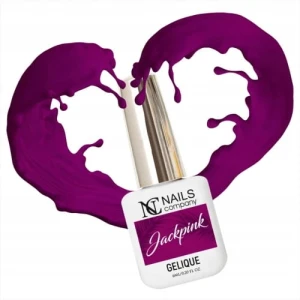Nails Company fioletowy lakier hybrydowy Jackpink 6ml