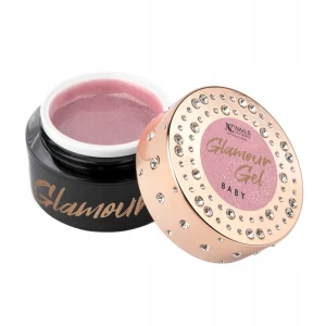 Nails Company żel średniogęsty Glamour Baby 50g z drobinkami