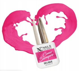 Nails Company Como Siempre różowy lakier hybrydowy lakier kolorowy 6 ml