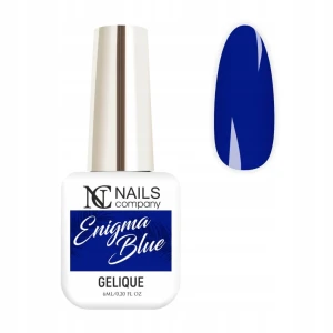 Nails Company niebieski lakier hybrydowy Enigma Blue 6ml