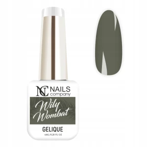 Nails Company lakier hybrydowy 6ml Wily Wombat kolor Khaki