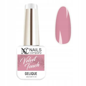 Nails Company różowy lakier hybrydowy Velvet Touch 6ml