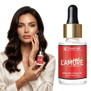 Oliwka do skórek i paznokci perfumowana z pipetą Nails Company 15ml L'Amore