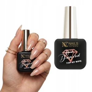 Top hybrydowy no wipe do paznokci bezbarwny Nails Company Hard Diamond 11ml