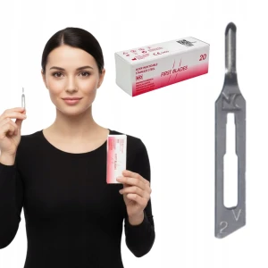 Dłutko podologiczne 2 dłuto First Blades do brodawek paznokci 20szt