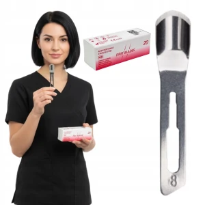 Dłutko podologiczne Dłuto First Blades do odcisków brodawek nr 8 20szt