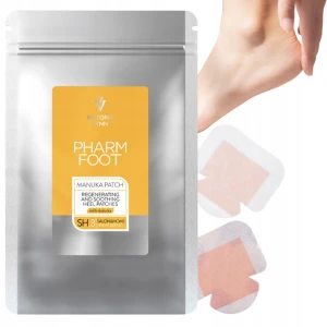 Podologiczne plastry do pięt z Miodem Manuka łagodzące Pharm Foot 20szt