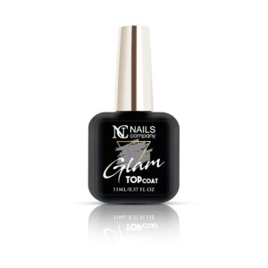 Nails Company Top hybrydowy Glam Silver 11ml