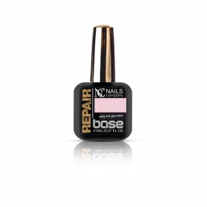 Nails Company Baza hybrydowa Repair Base Milky Pink Glam Silver 11ml