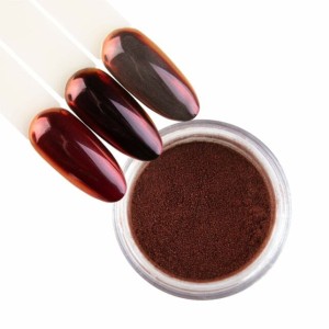 Nails Company pyłek Crystal Mirror - Black Red