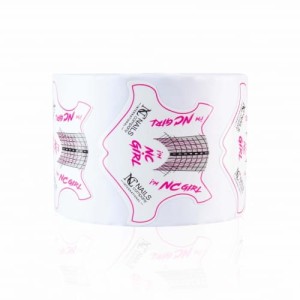 Nails Company szablony ( formy ) białe 