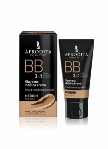 Afrodita Cosmetics krem nawilżający BB - odcień Medium
