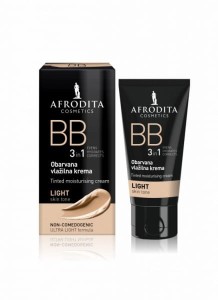 Afrodita Cosmetics krem nawilżający BB - odcień Light