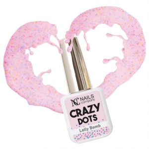 Nails Company lakier hybrydowy Crazy Dots Lolly Bomb 6ml