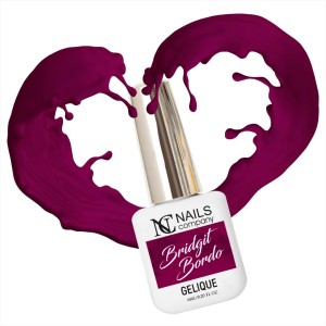 Nails Company lakier hybrydowy Bridgit Bordo 6ml