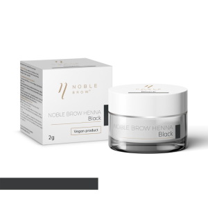 Noble Lashes henna pudrowa Black 