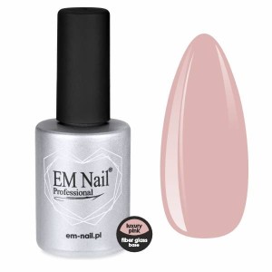 Em-Nail baza hybrydowa Fiber Glass Luxury Pink 15ml