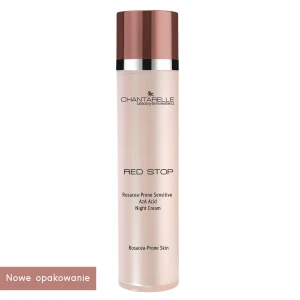 Chantarelle Red Stop Rosacea Sensitive krem na noc dla skóry wrażliwej, z objawami trądziku różowatego