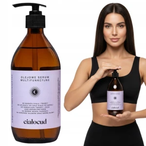 Serum olejowe do włosów do twarzy Flagolie Uniserum multifunkcyjne 500ml
