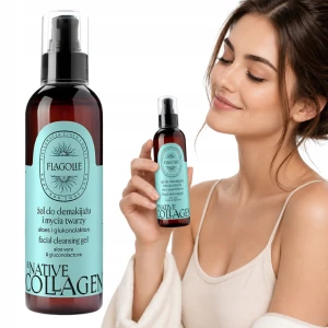 Żel do demakijażu i mycia twarzy z kolagenem Ciałocud Flagolie 200ml