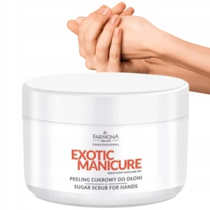 Peeling cukrowy do Dłoni rąk Exotic Manicure FARMONA Professional 300ml
