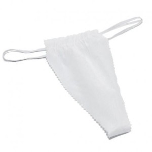 Stringi damskie jednorazowe z włókniny 10 szt