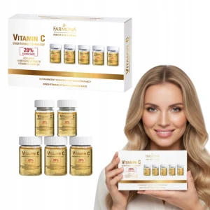 Koncentrat witaminowy Farmona VITAMIN C ampułki z witaminą C do twarzy 5x5ml
