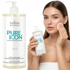 Woda micelarna Farmona PURE ICON do demakijażu twarzy oczu 500ml