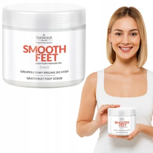 Grejpfrutowy peeling do stóp Farmona Smooth Feet solny 500g
