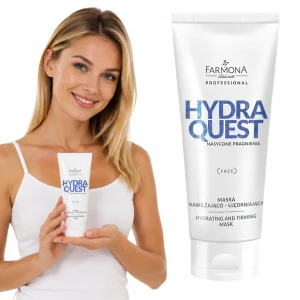 Maska nawilżająca do twarzy Ujędrniająca kremowa Hydra Quest FARMONA 200ml